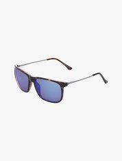 Lunettes de soleil forme rectangulaire - Léopard/bleu - 2