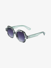 Lunettes de soleil rondes - Vert - 2