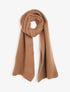 Echarpe unie en laine mélangée - Taupe - 4
