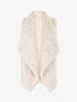 Veste sans manches en fausse fourrure - Beige - 4