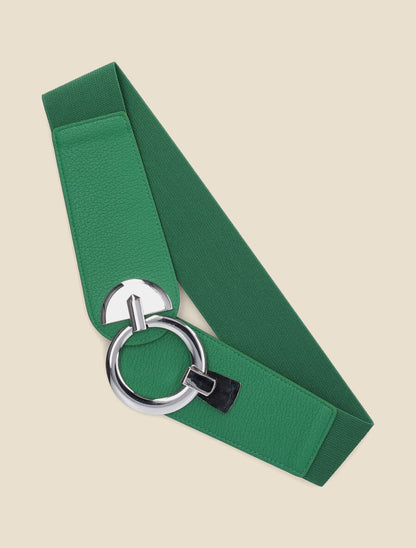 Ceinture à boucle ronde - Vert - 2
