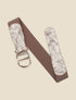 Ceinture extensible unie - Taupe - 1