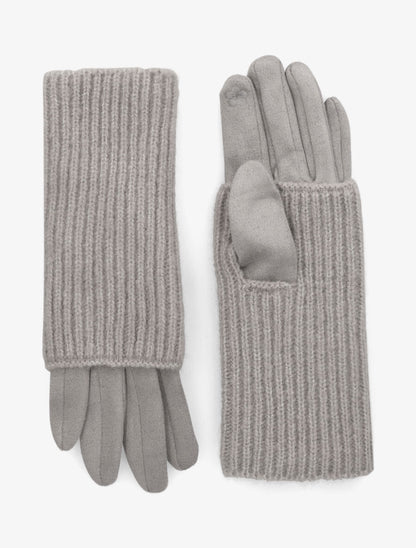 Gants tactiles et mitaines - Gris - 1