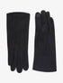 Gants unis en suédine - Noir - 2