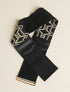 Ceinture stretch à motifs aztèques - Noir - 2