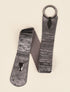 Ceinture à empiècements en simili lamés - Gris - 1