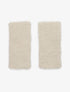 Mitaines en maille duveteuse - Beige - 1