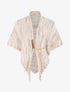 Châle en maille - Beige - 1