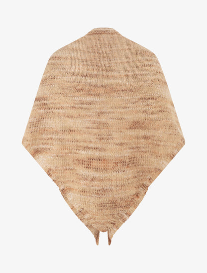 Châle en maille - Taupe - 2