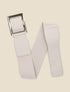 Ceinture élastiquée à boucle interlock - Beige - 2