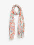 Foulard imprimé cachemire - Orange - 4