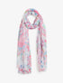 Foulard imprimé cachemire - Rose - 4