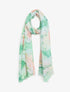 Foulard imprimé marbre - Vert - 4
