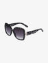 Lunettes de soleil rondes oversize - Gris - 3