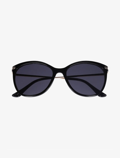 Lunettes de soleil rondes - Noir - 2