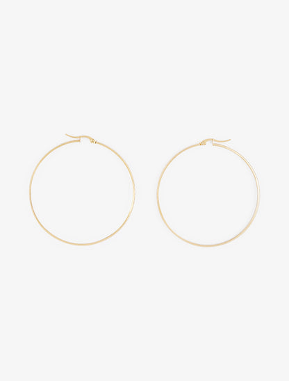 Fines créoles texturées - Or - 2