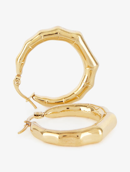 Créoles fantaisie - Or - 2