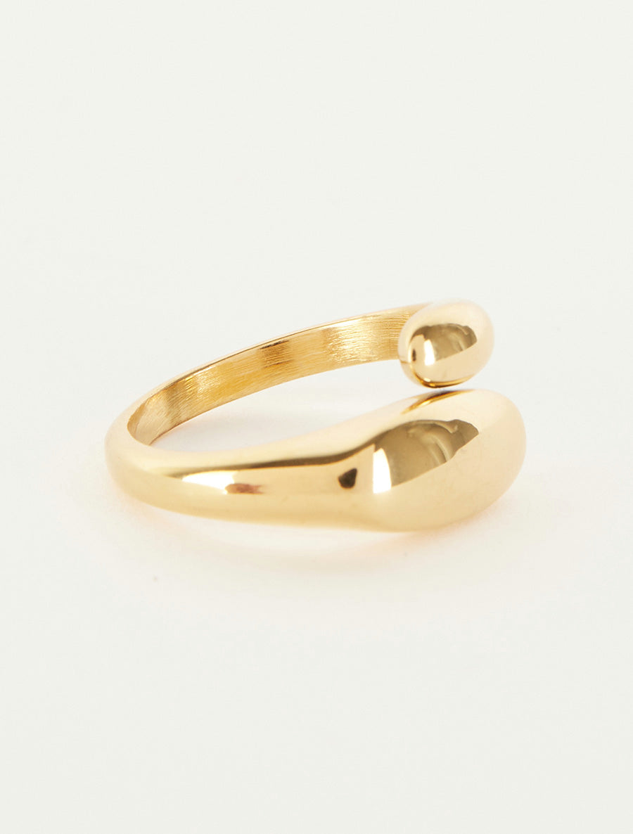 Bague croisée - Or - 2
