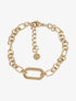 Bracelet en maille stylisée - Or - 1