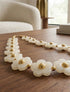 Collier motif floral - Beige - 1