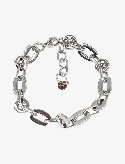 Bracelet en maille jaseron - Argent - 1