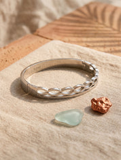 Jonc à tresse celtique - Argent - 1