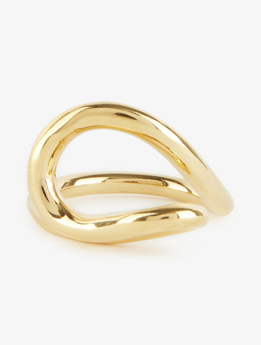 Bague effet torsadé - Or - 3