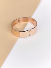 Manchette asymétrique - Or rose - 1
