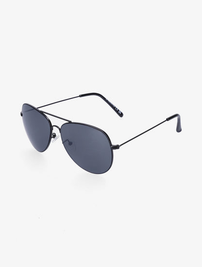 Lunettes de soleil aviateur - Noir - 1