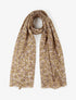 Foulard à imprimé baies irisées - Moutarde - 1