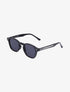 Lunettes ovales à verres semi opaques - Noir - 2
