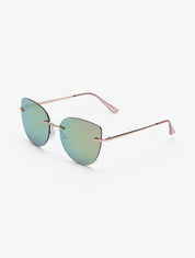 Lunettes de soleil à monture invisible - Vert - 2