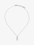 Collier à pendentif orné de 3 pierres - Or - 3