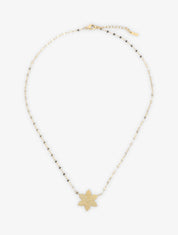 Collier à pendentif étoile - Or - 1