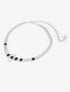 Ceinture chaîne et strass - Argent - 3