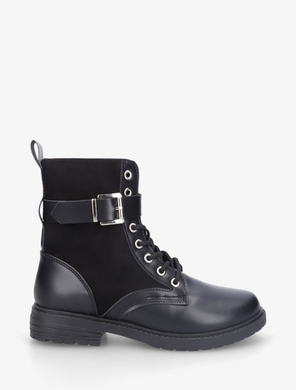 Sandalias de tiras redondeadas - negro