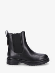 Chelsea boots à contrefort stylisé - Noir - 1