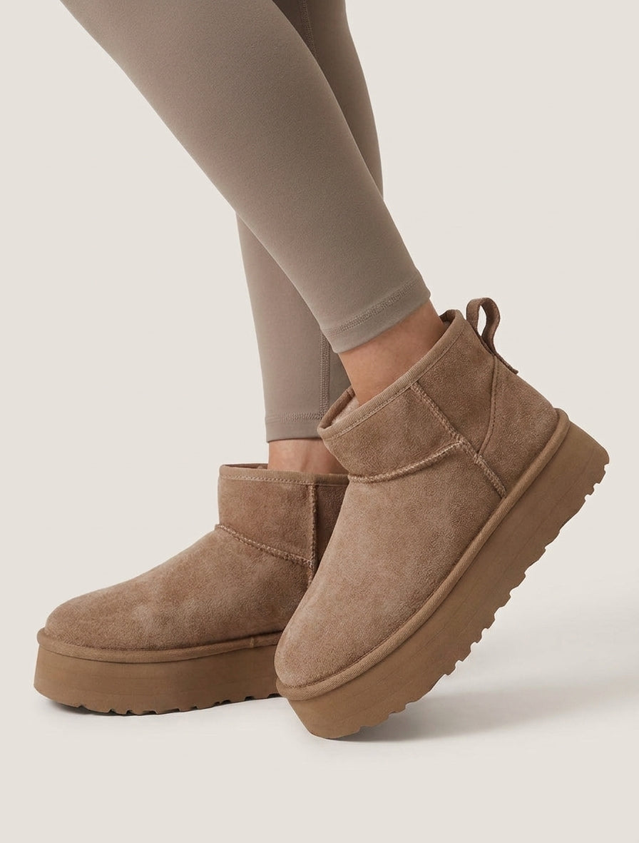 Botines forradas de ante - Topo