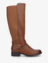 Bottes élastiquées à sangle et boucle - Camel - 1