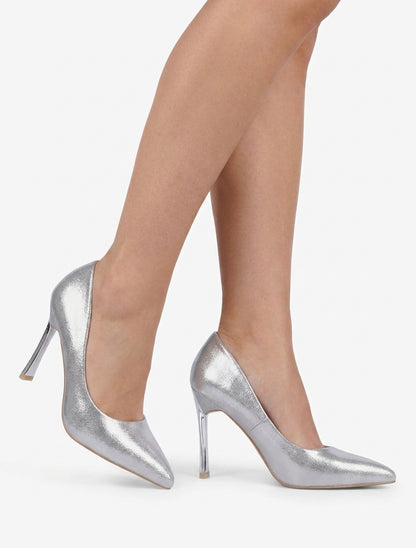 Zapatos de tacón con pedrería - Dinero