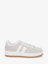Sneakers effet nubuck à bandes contrastantes - Gris - 1