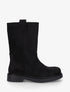 Bottines montantes en suédine - Noir - 1