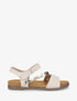 Nu-pieds irisés en simili - Beige - 5