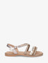 Nu-pieds à brides fantaisies - Taupe - 1
