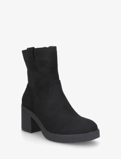 Bottines classiques en suédine - Noir - 2