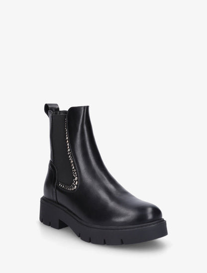 Chelsea boots à chevilles ornées de clous - Noir - 2