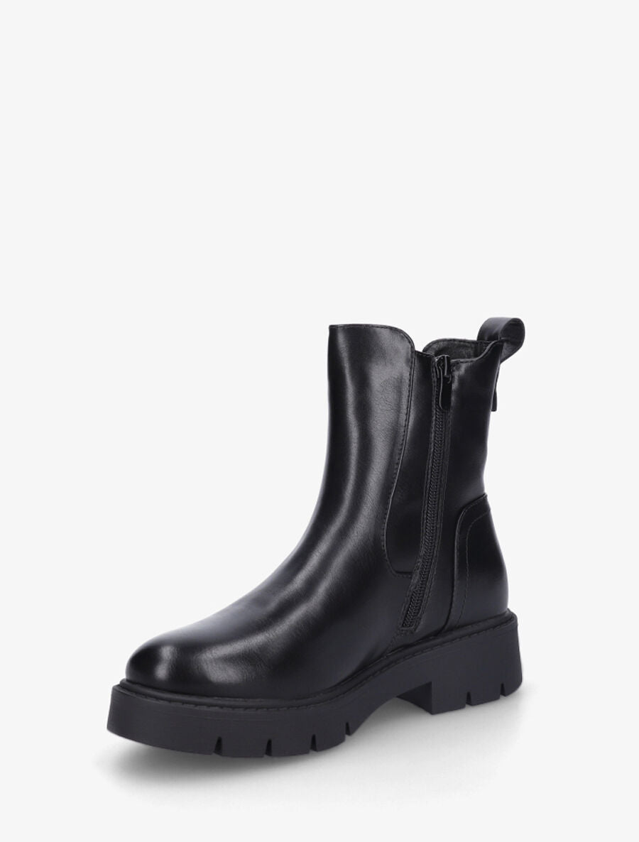 Chelsea boots à chevilles ornées de clous - Noir - 3