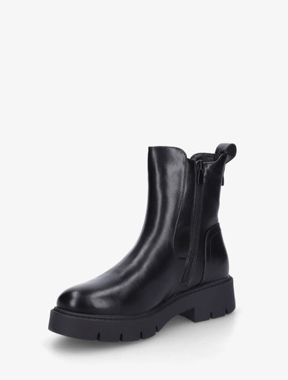 Chelsea boots à chevilles ornées de clous - Noir - 3
