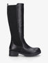 Bottes unies bi-matière - Noir - 1