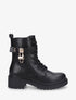 Bottines montantes à empiècement métal - Noir - 5